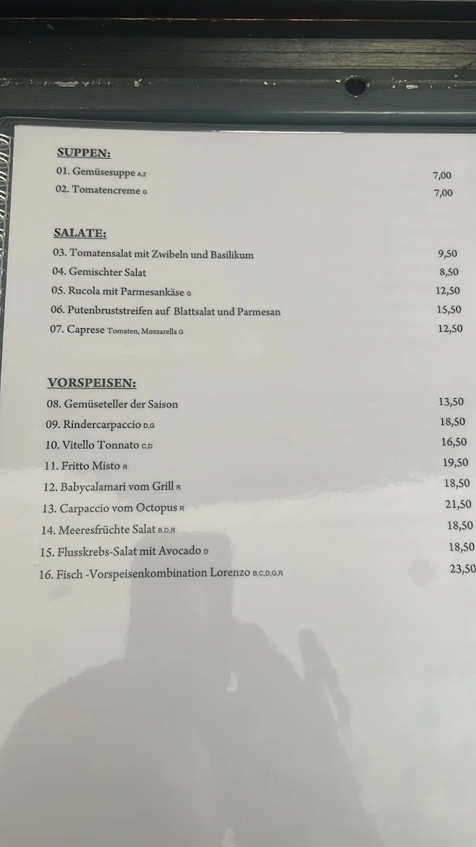 Speisekarte photo 2