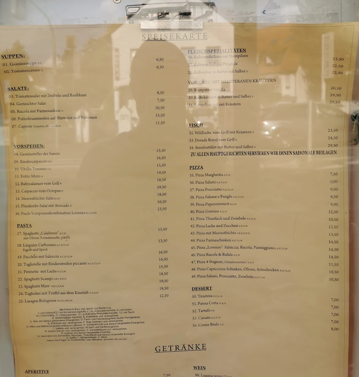 Speisekarte photo 4