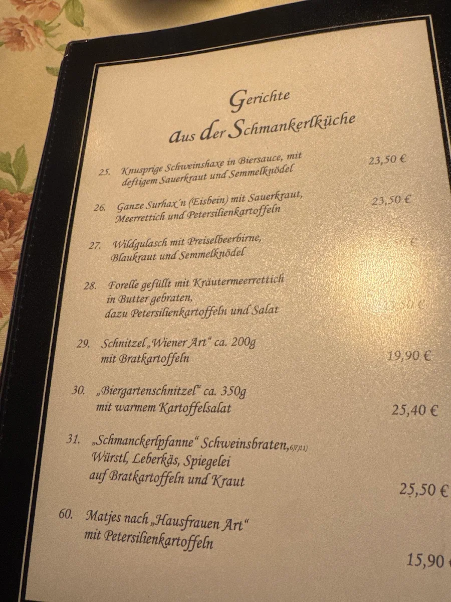 Speisekarte photo 1
