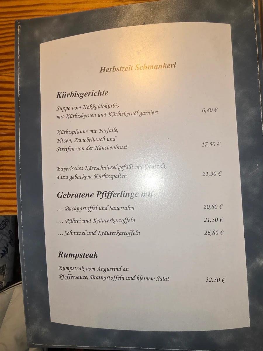Speisekarte photo 5