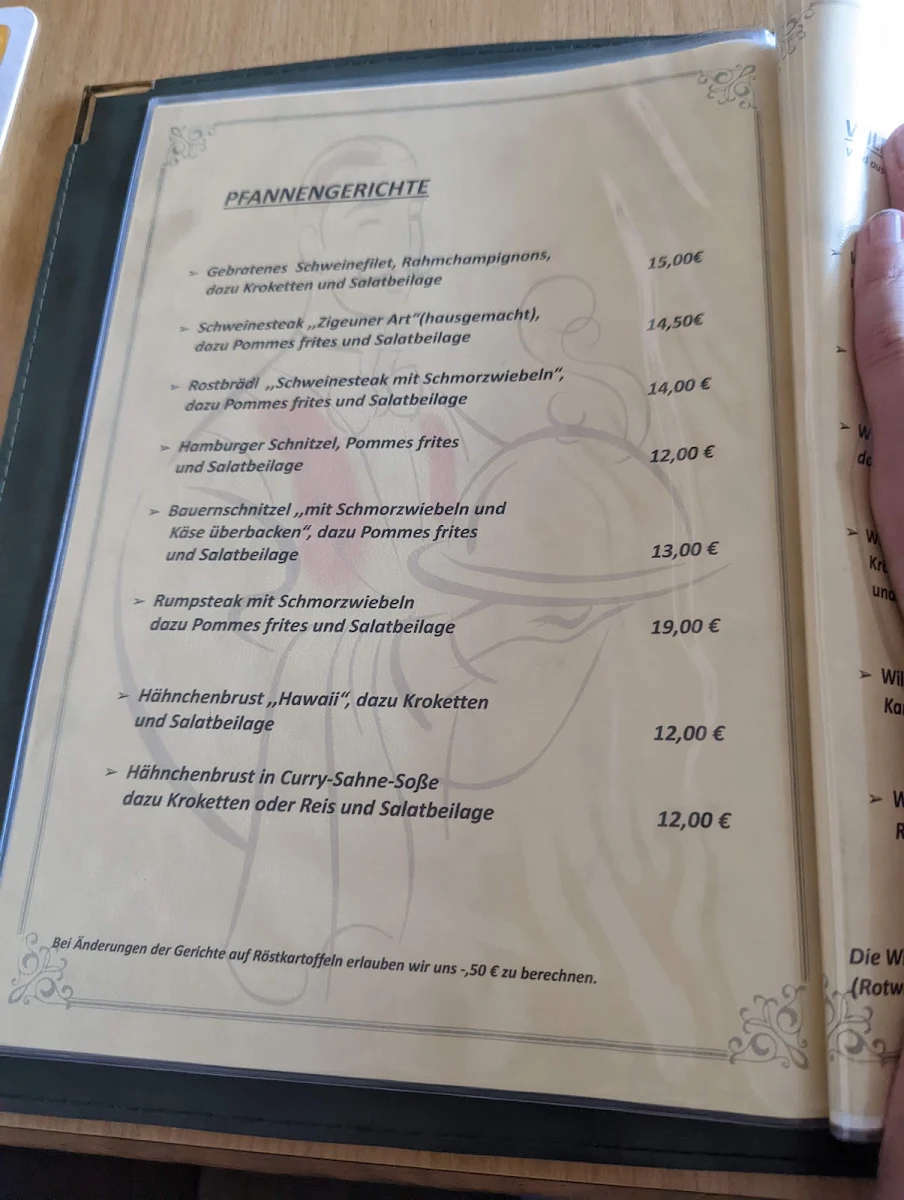 Speisekarte photo 5