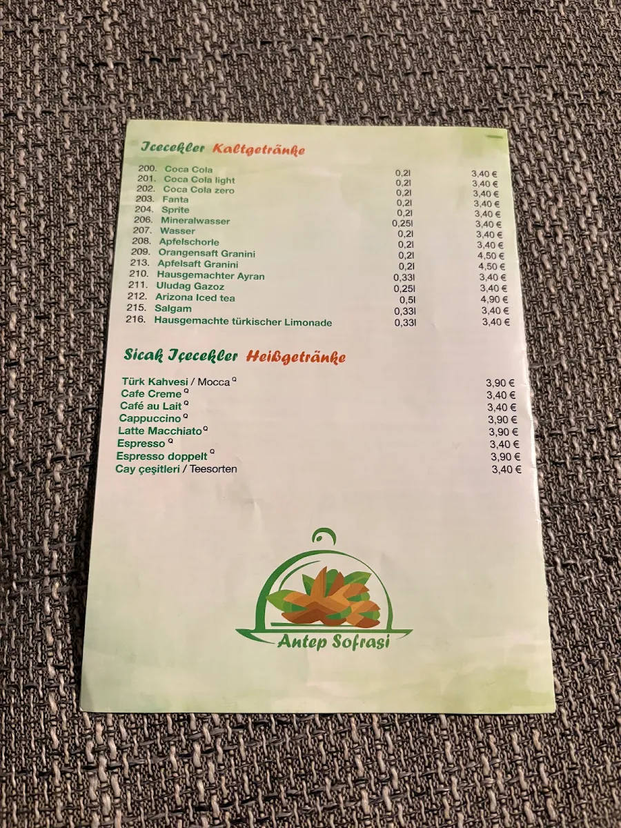 Speisekarte photo 4