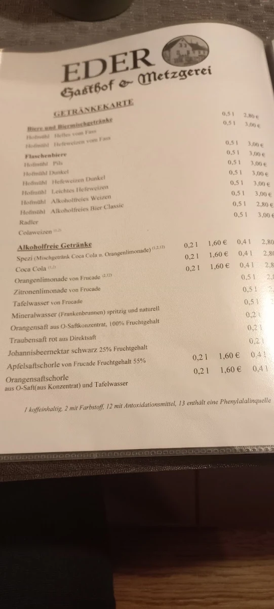 Speisekarte photo 3