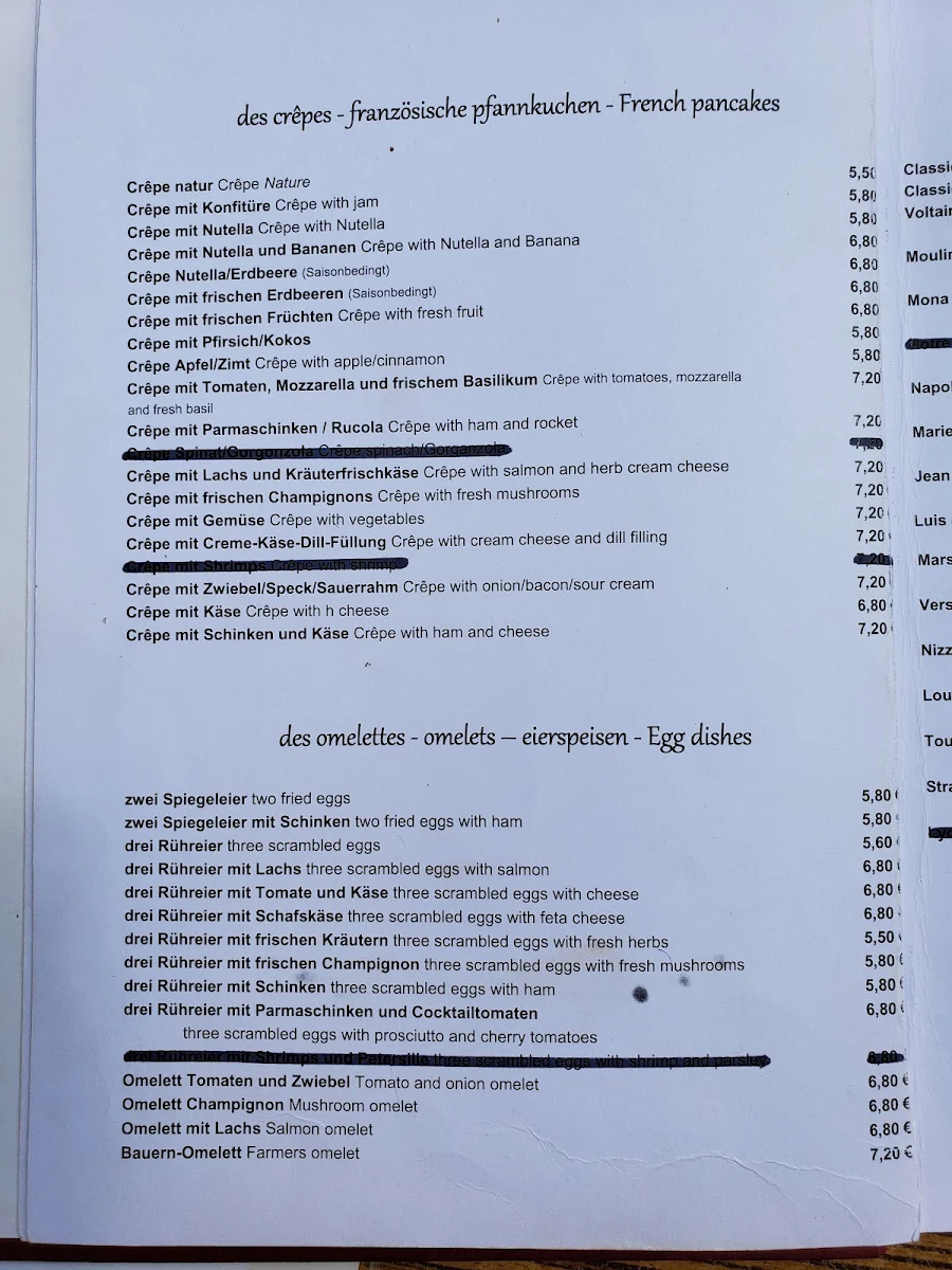 Speisekarte photo 9
