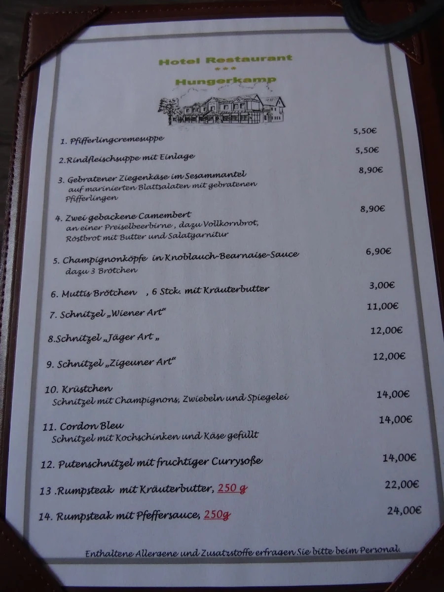 Speisekarte photo 1