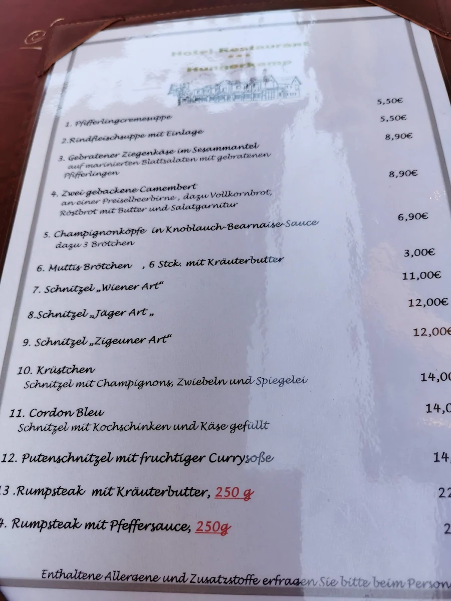 Speisekarte photo 2