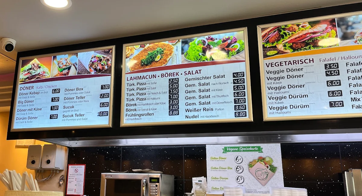 Speisekarte, Furat Grillhaus