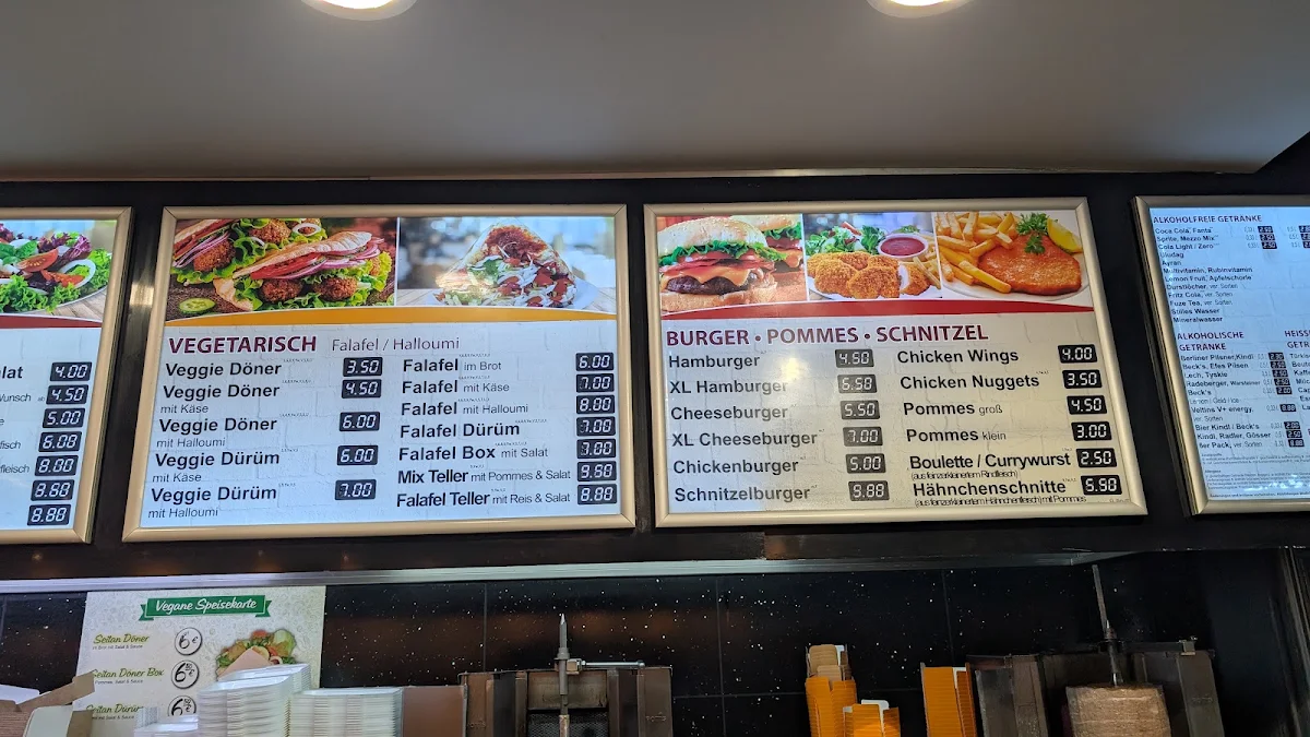 Speisekarte, Furat Grillhaus