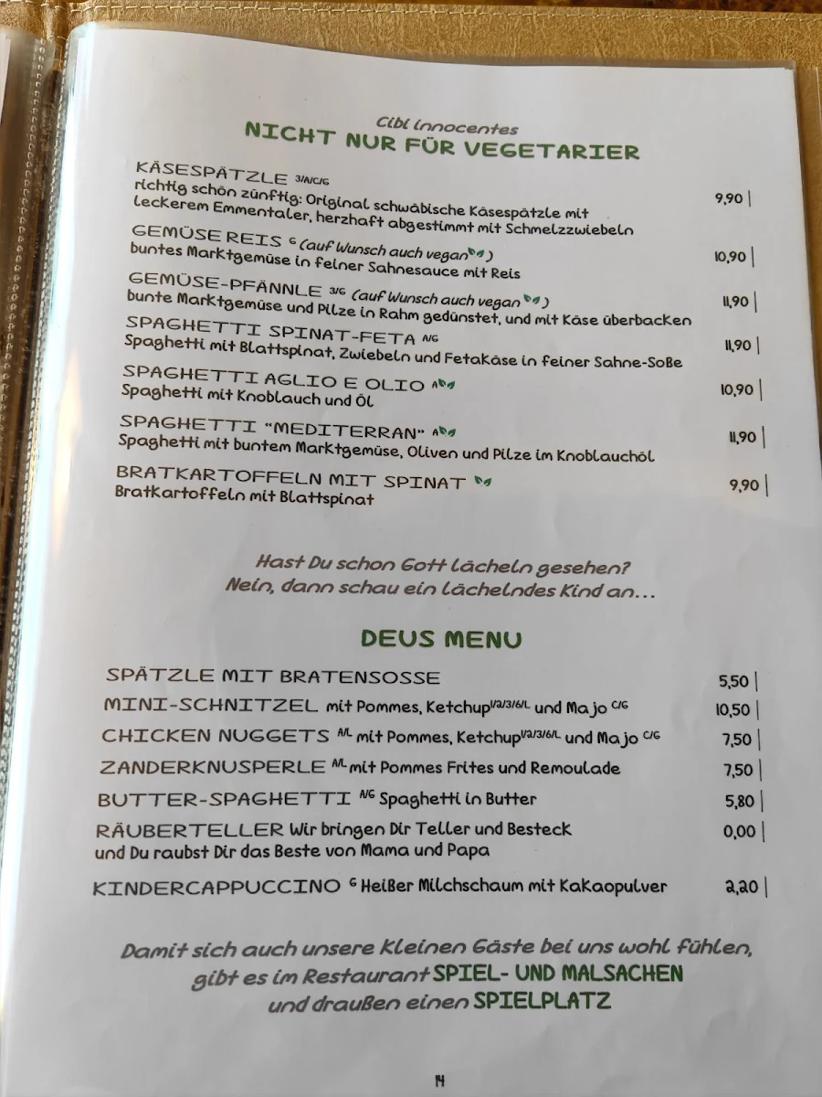 Speisekarte photo 2