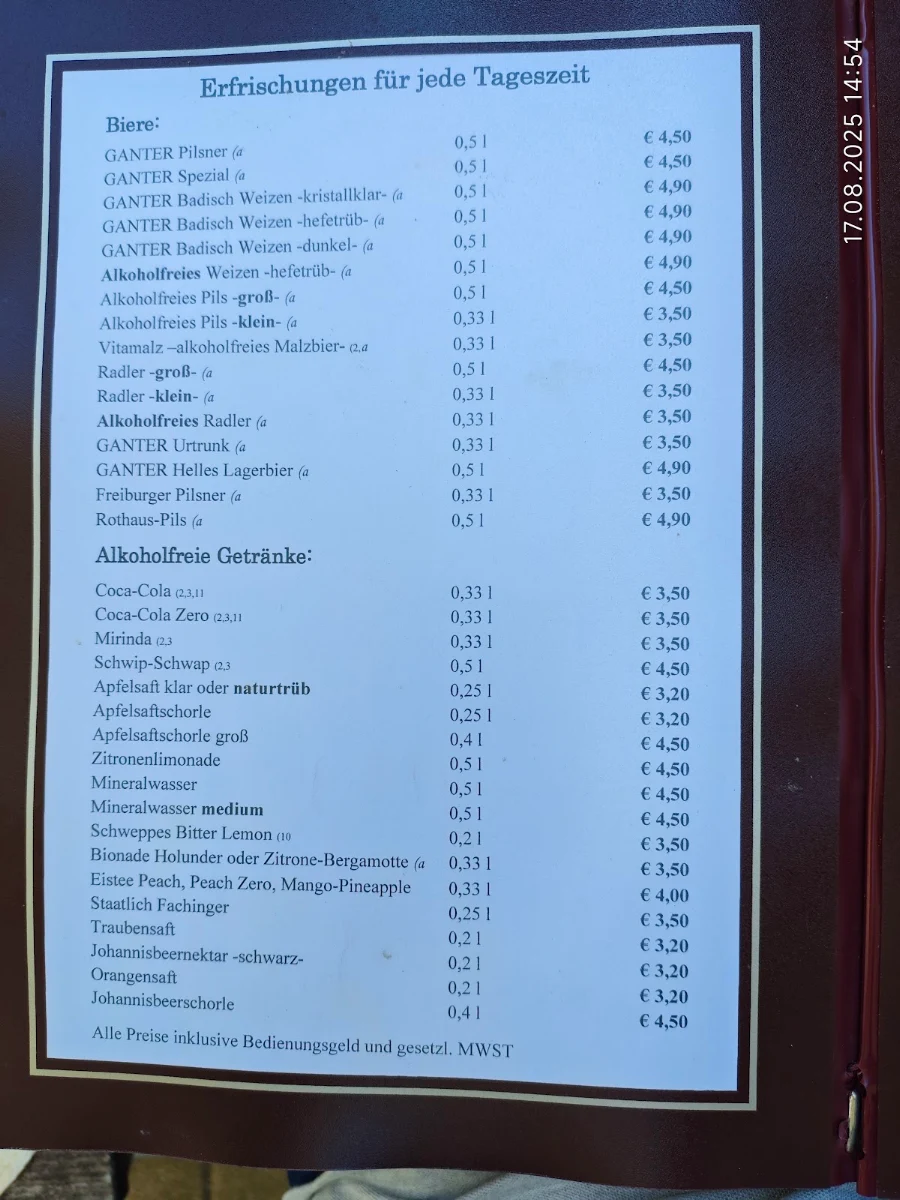 Speisekarte photo 1