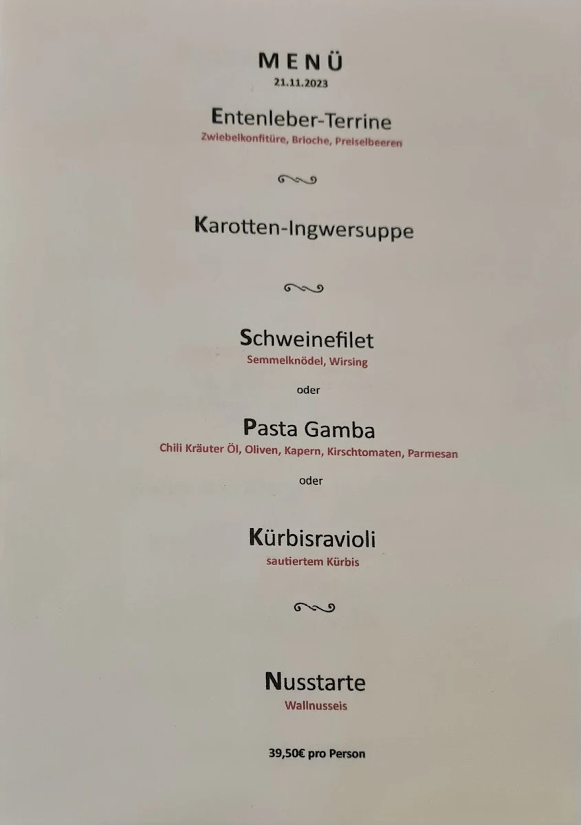Speisekarte photo 8