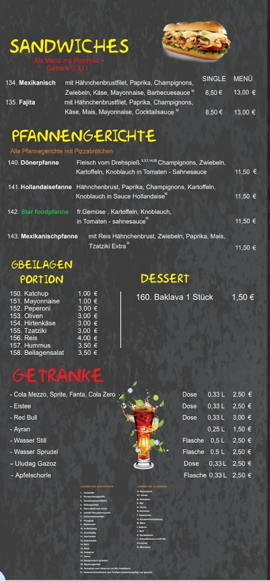 Speisekarte photo 5
