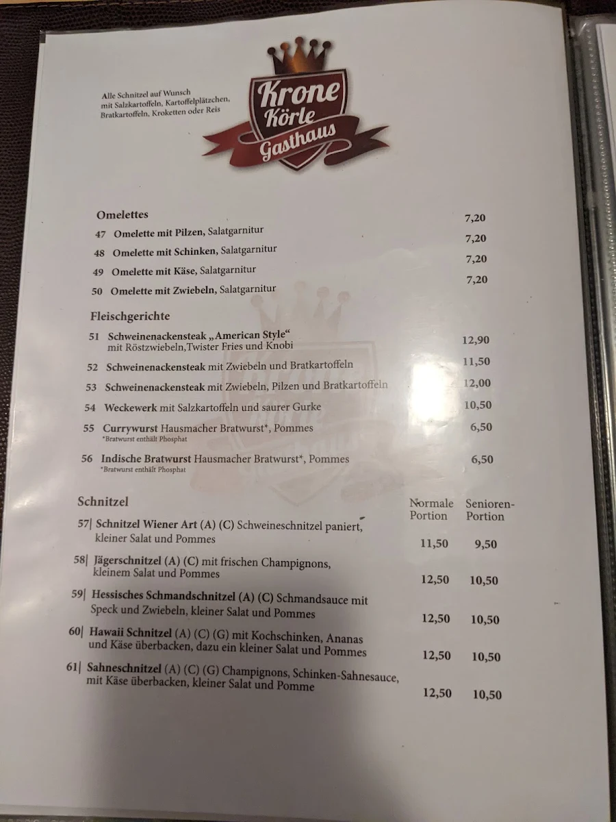 Speisekarte photo 9