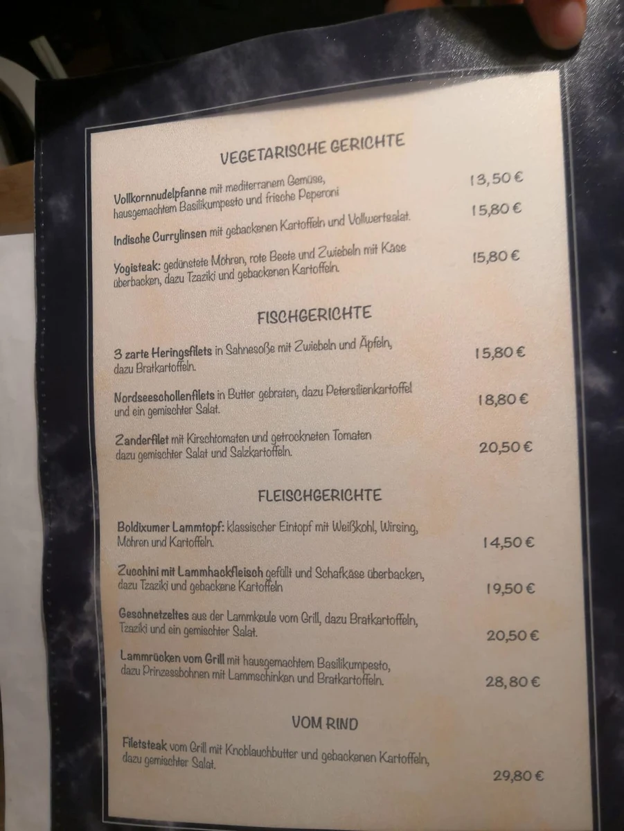 Speisekarte photo 5