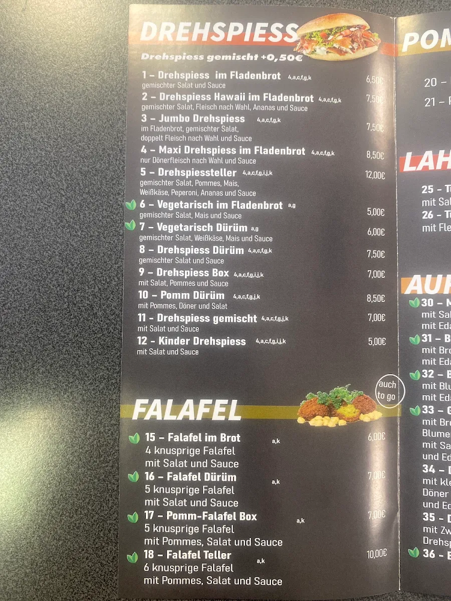 Speisekarte photo 4