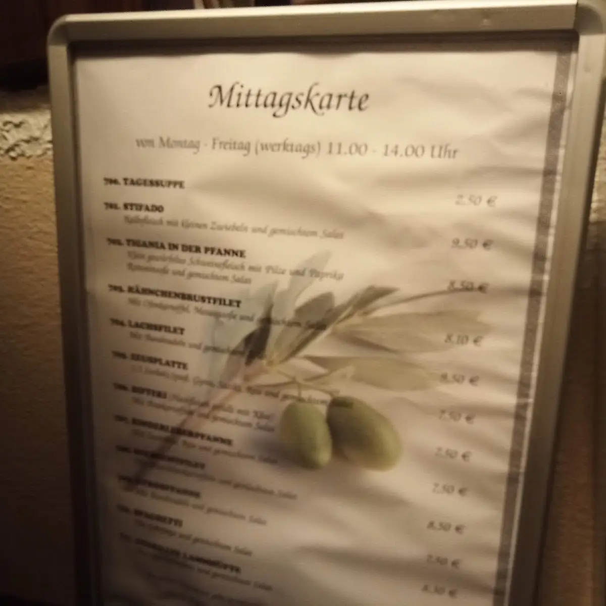 Speisekarte photo 3