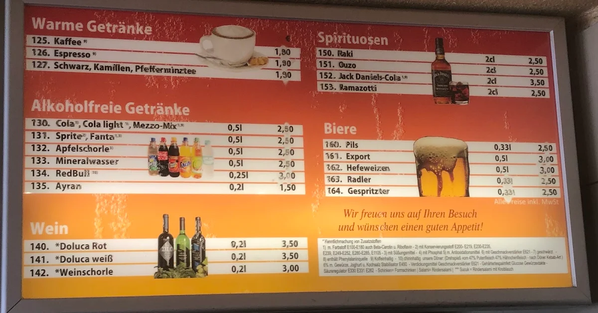 Speisekarte photo 2