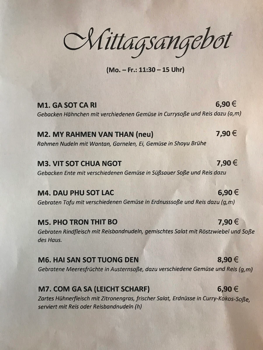 Speisekarte photo 5