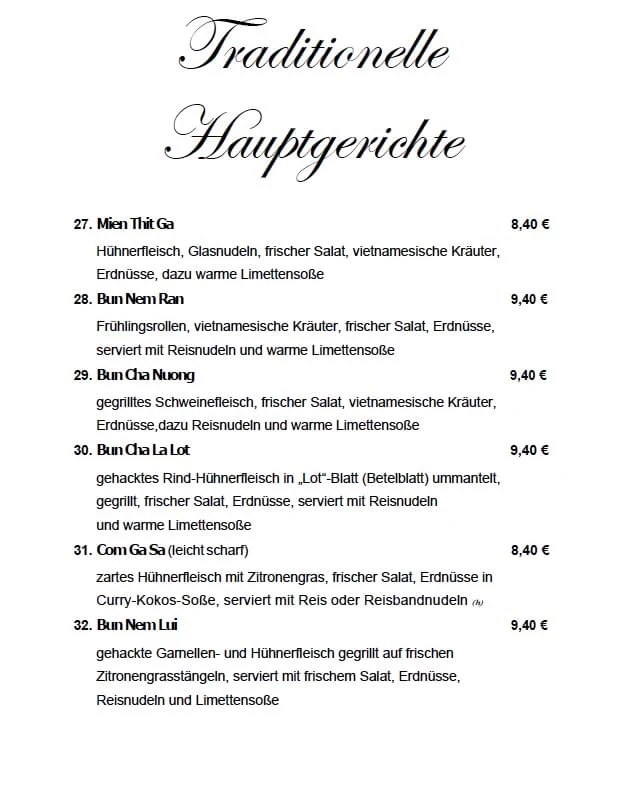 Speisekarte photo 6