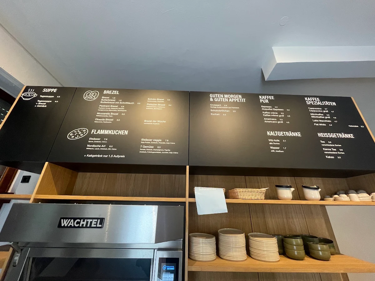 Speisekarte, DIE BREZEL