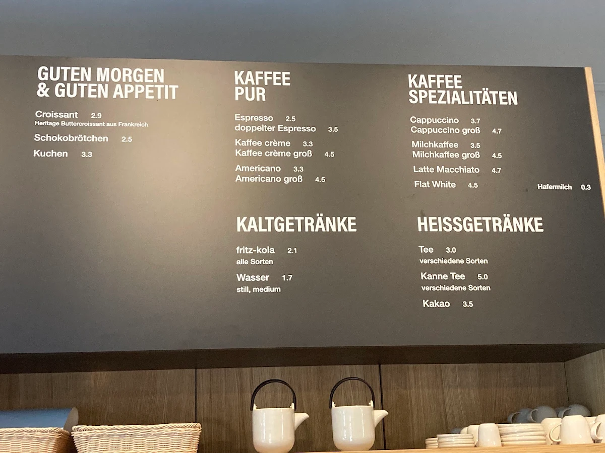 Speisekarte, DIE BREZEL