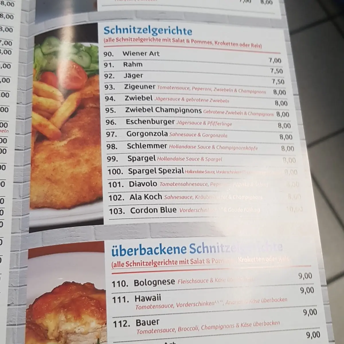 Speisekarte photo 4