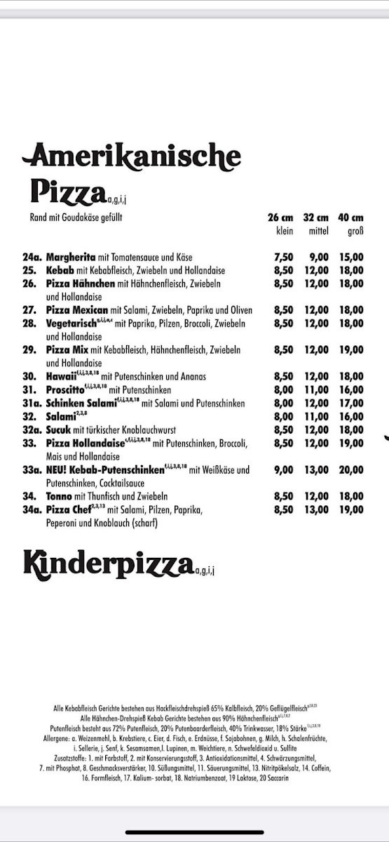 Speisekarte photo 5