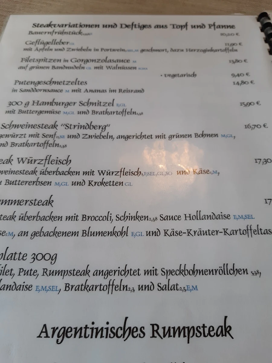 Speisekarte photo 2