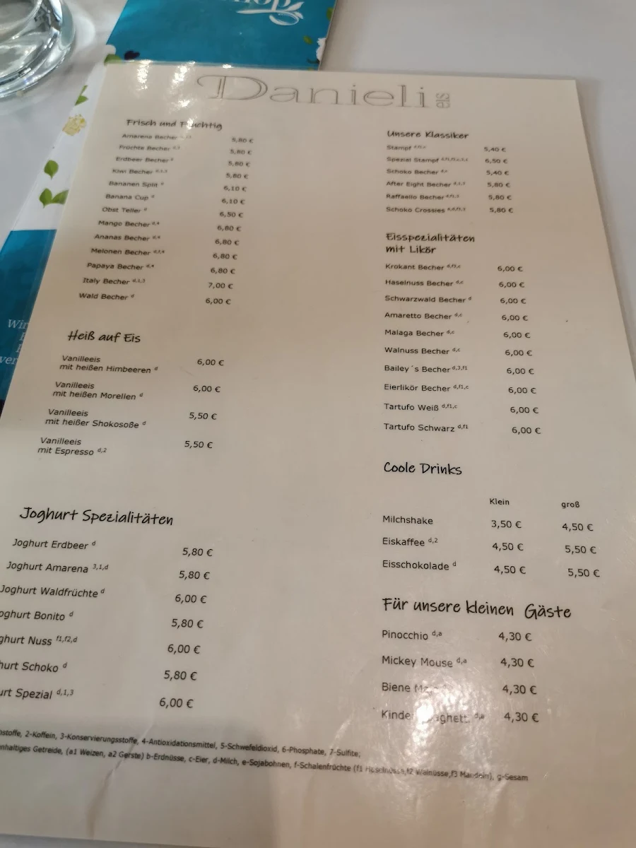 Speisekarte photo 1
