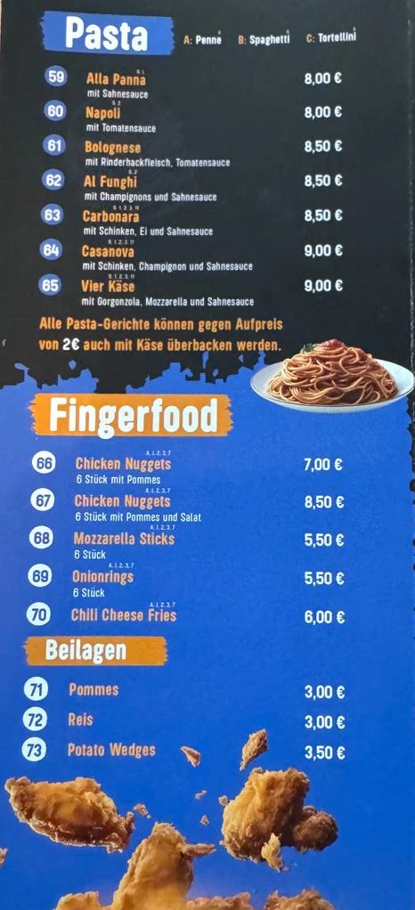 Speisekarte photo 4