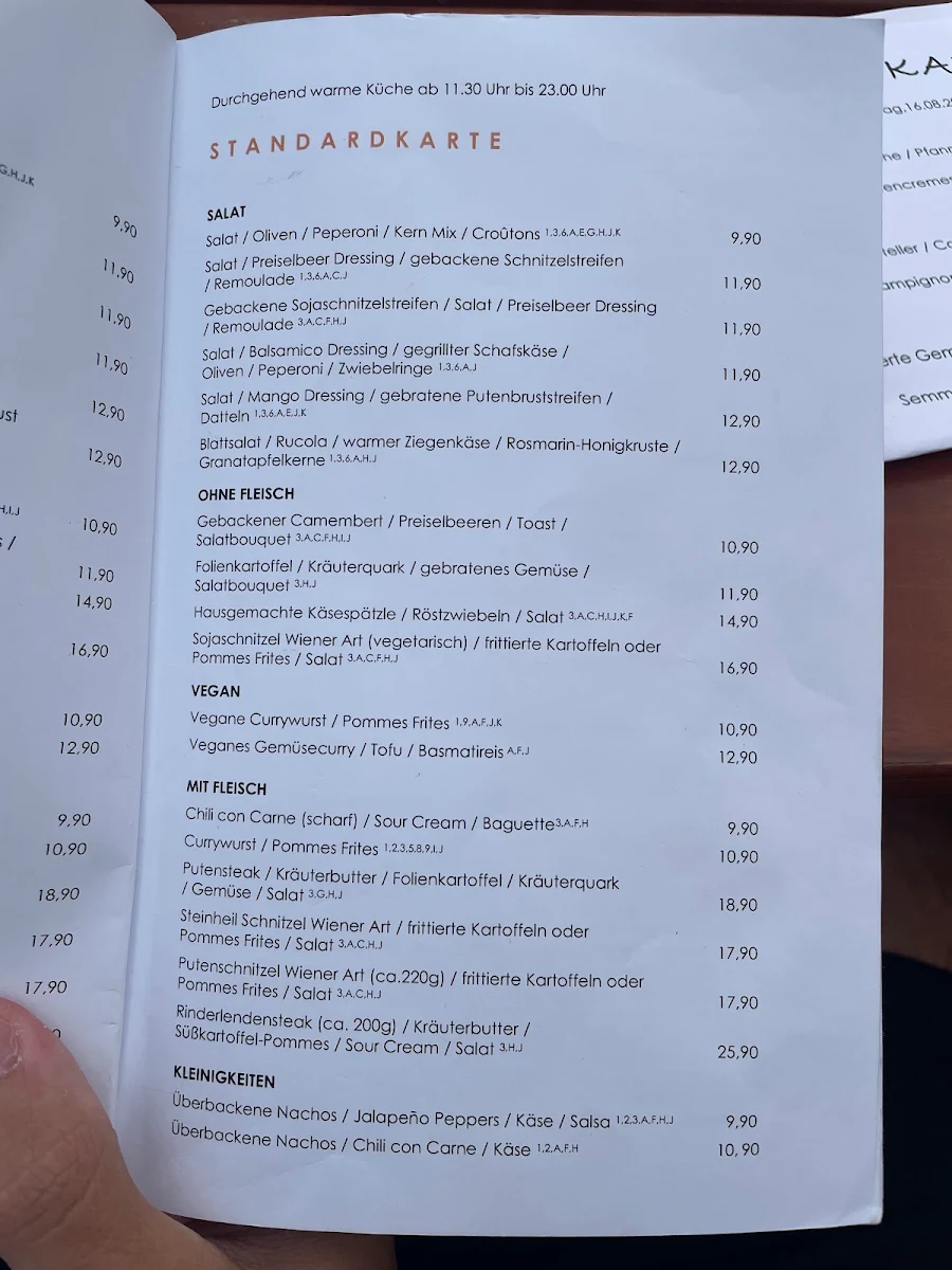 Speisekarte photo 8