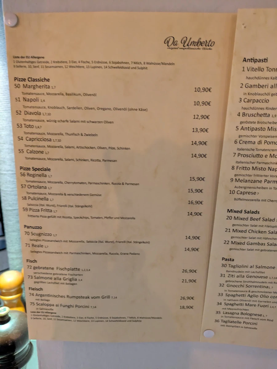 Speisekarte photo 3