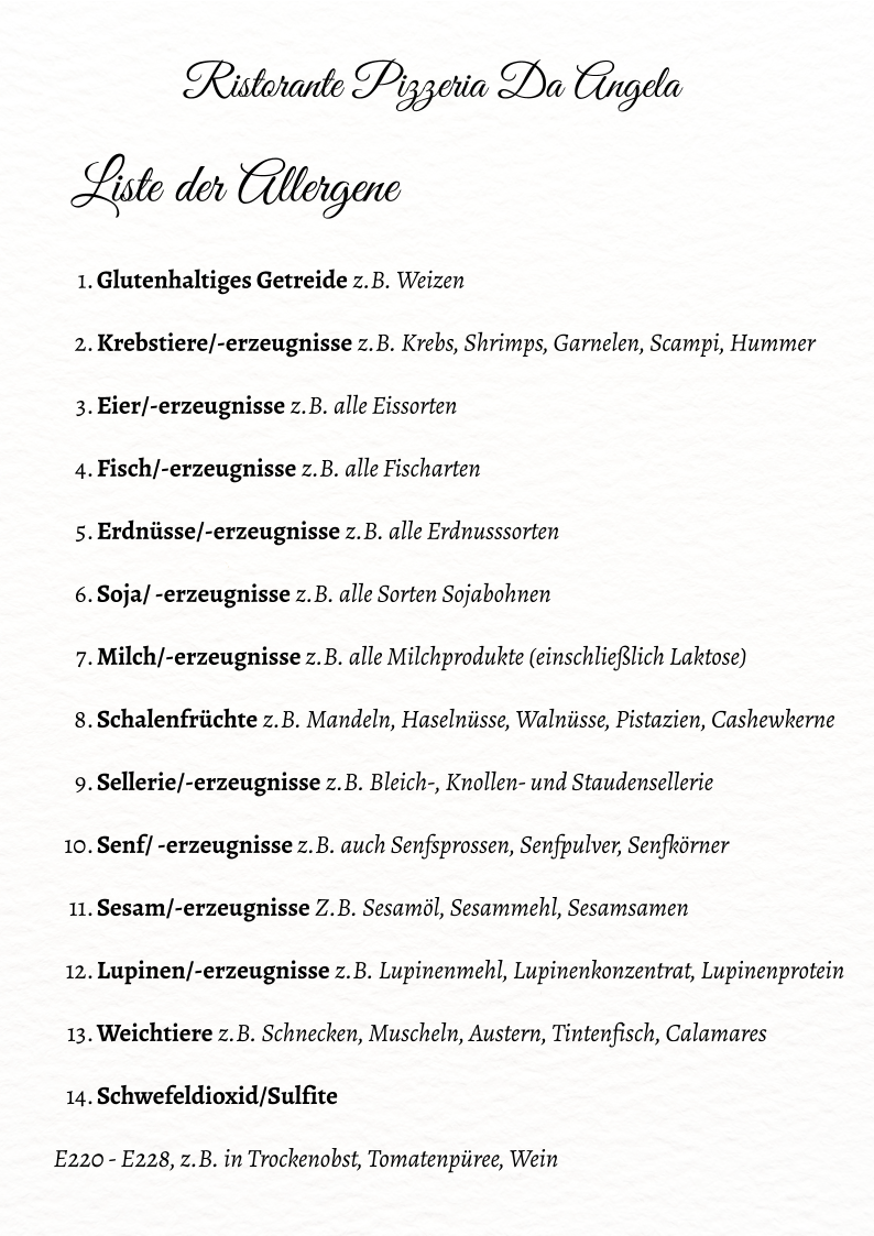 Speisekarte photo 8