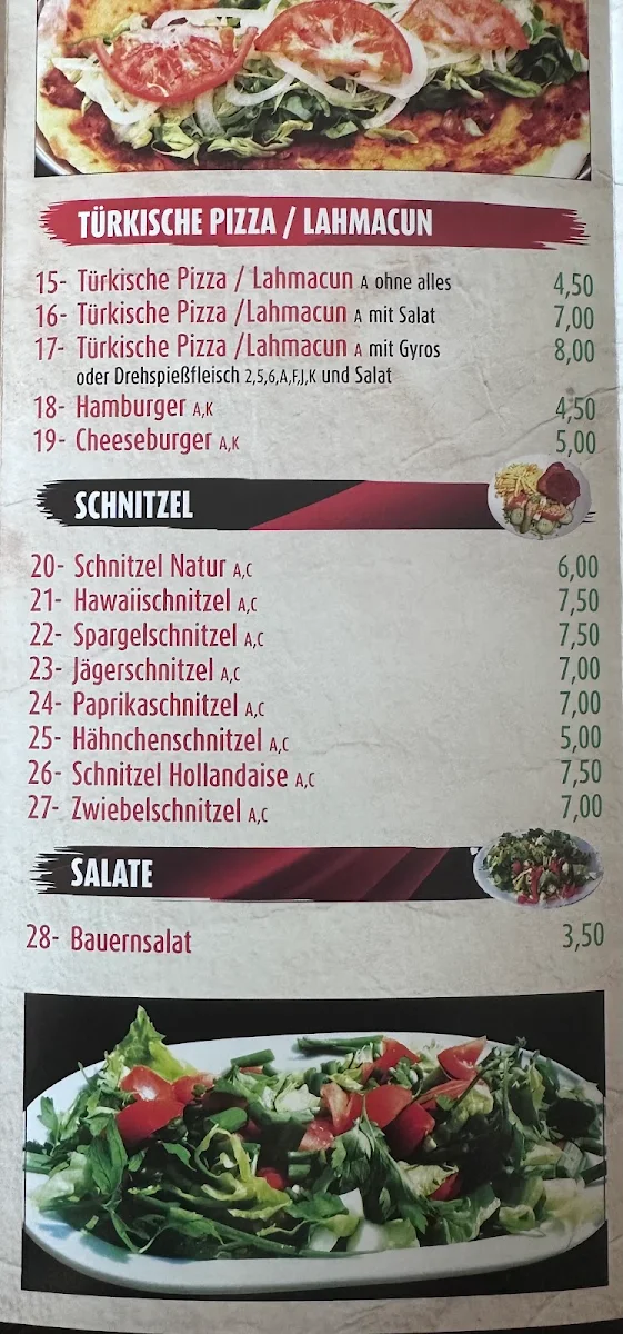 Speisekarte photo 3