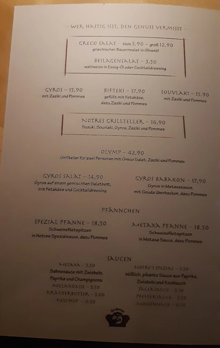 Speisekarte photo 10