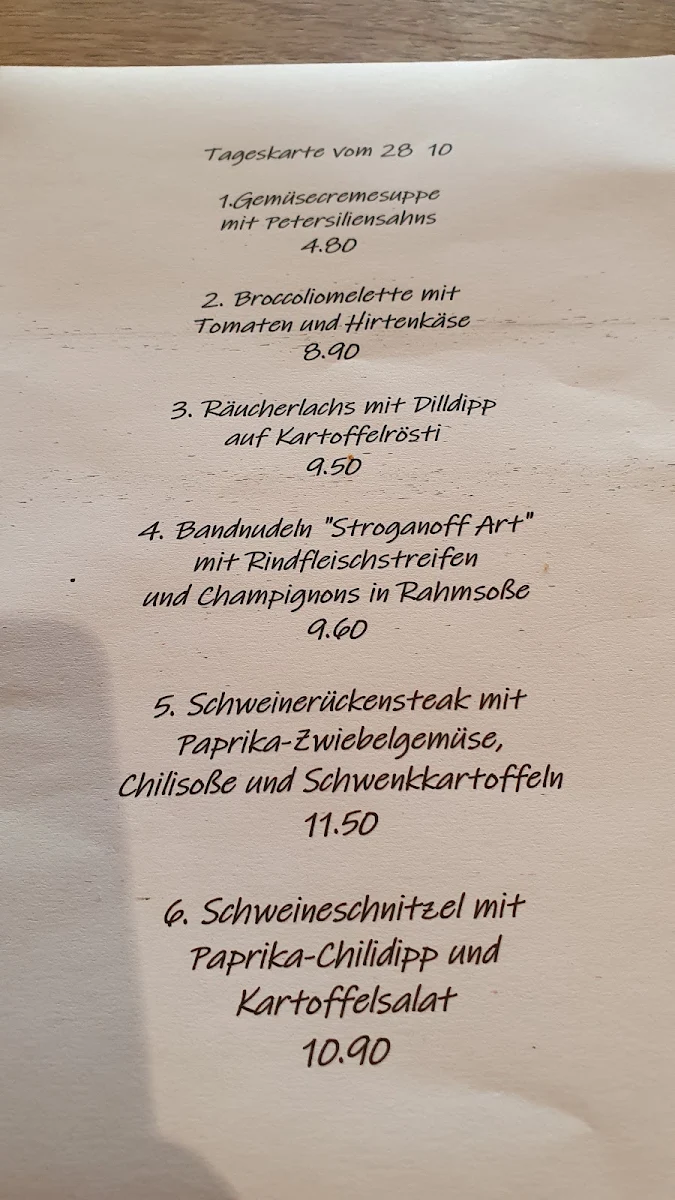 Speisekarte photo 2