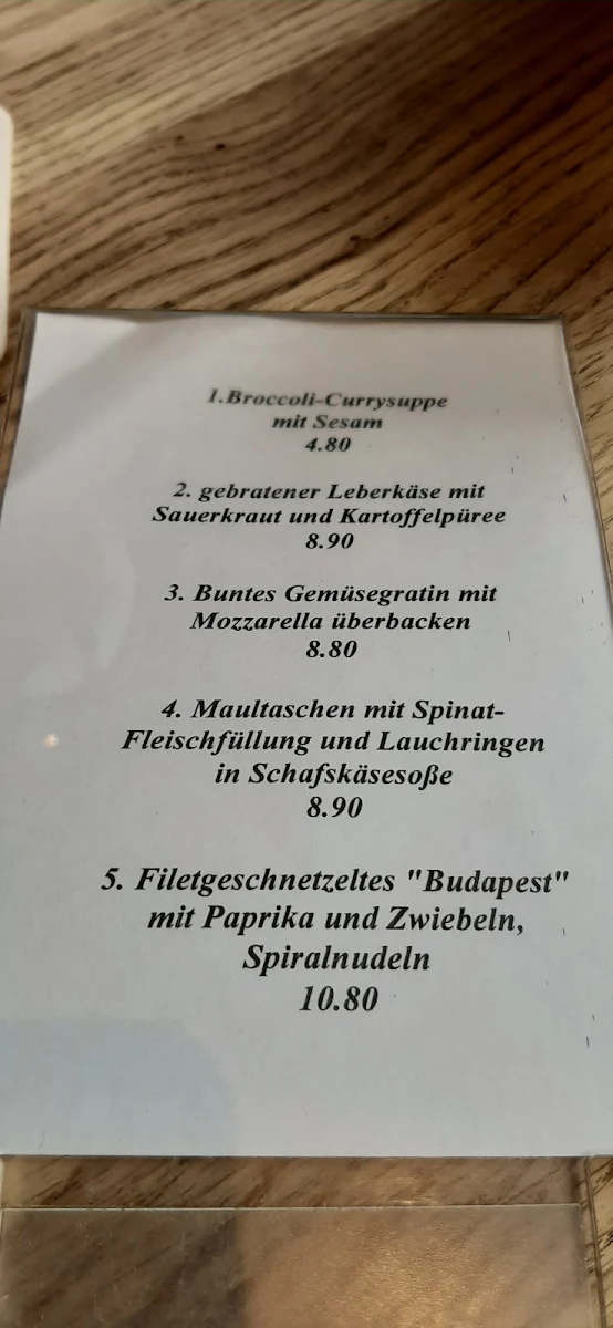 Speisekarte photo 3