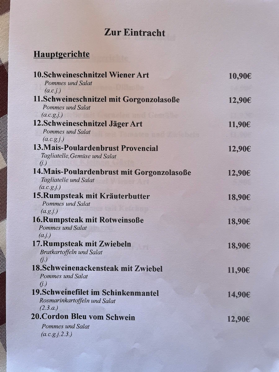 Speisekarte photo 3