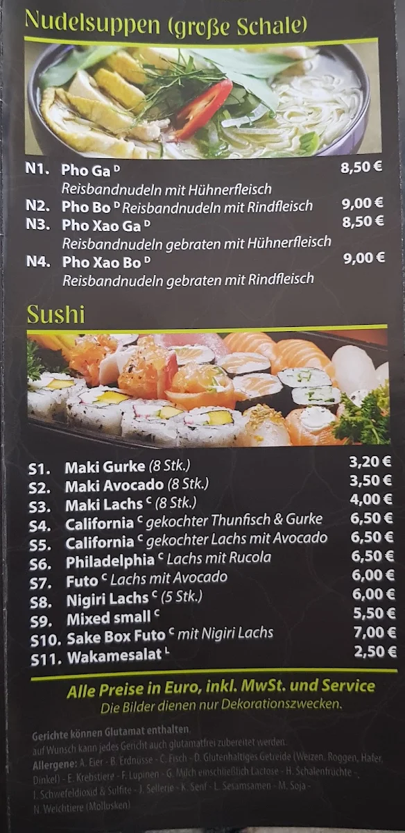 Speisekarte photo 2