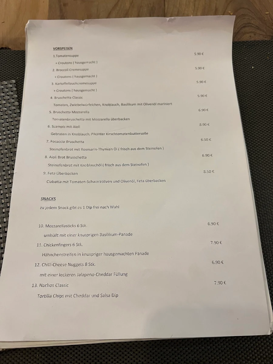 Speisekarte photo 4