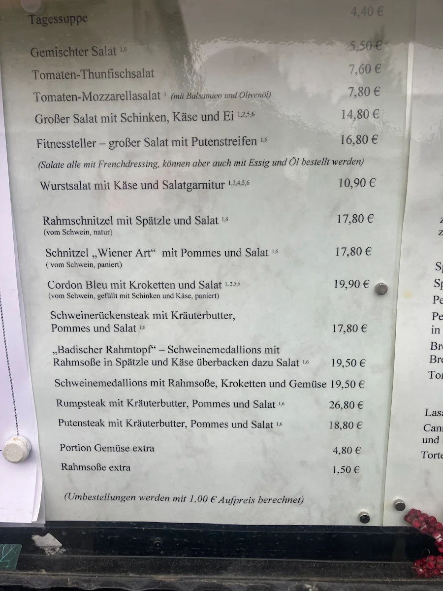Speisekarte photo 4