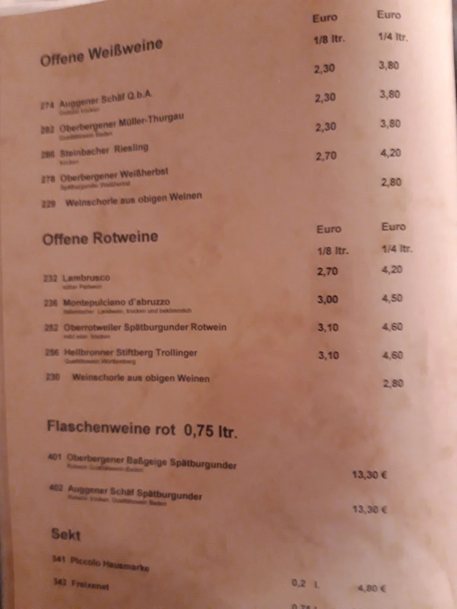 Speisekarte photo 7