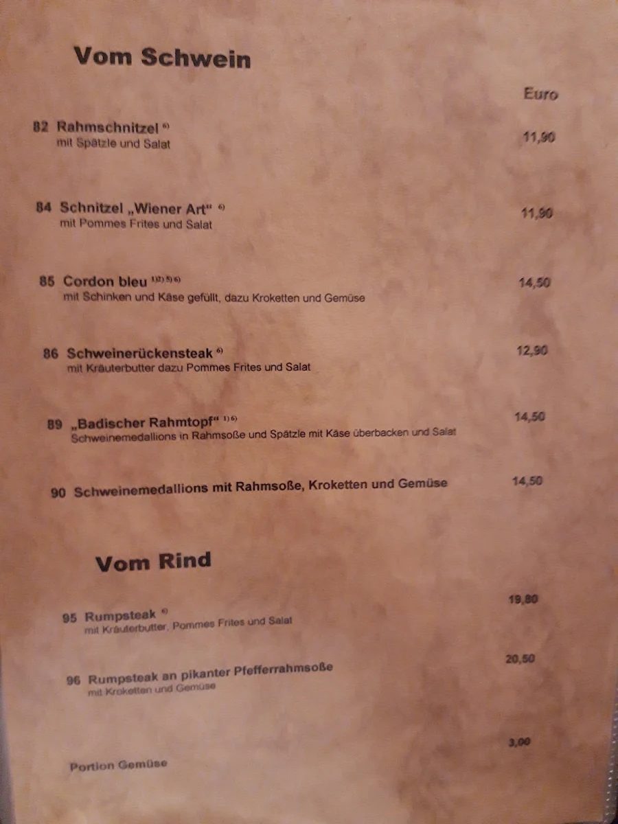 Speisekarte photo 8