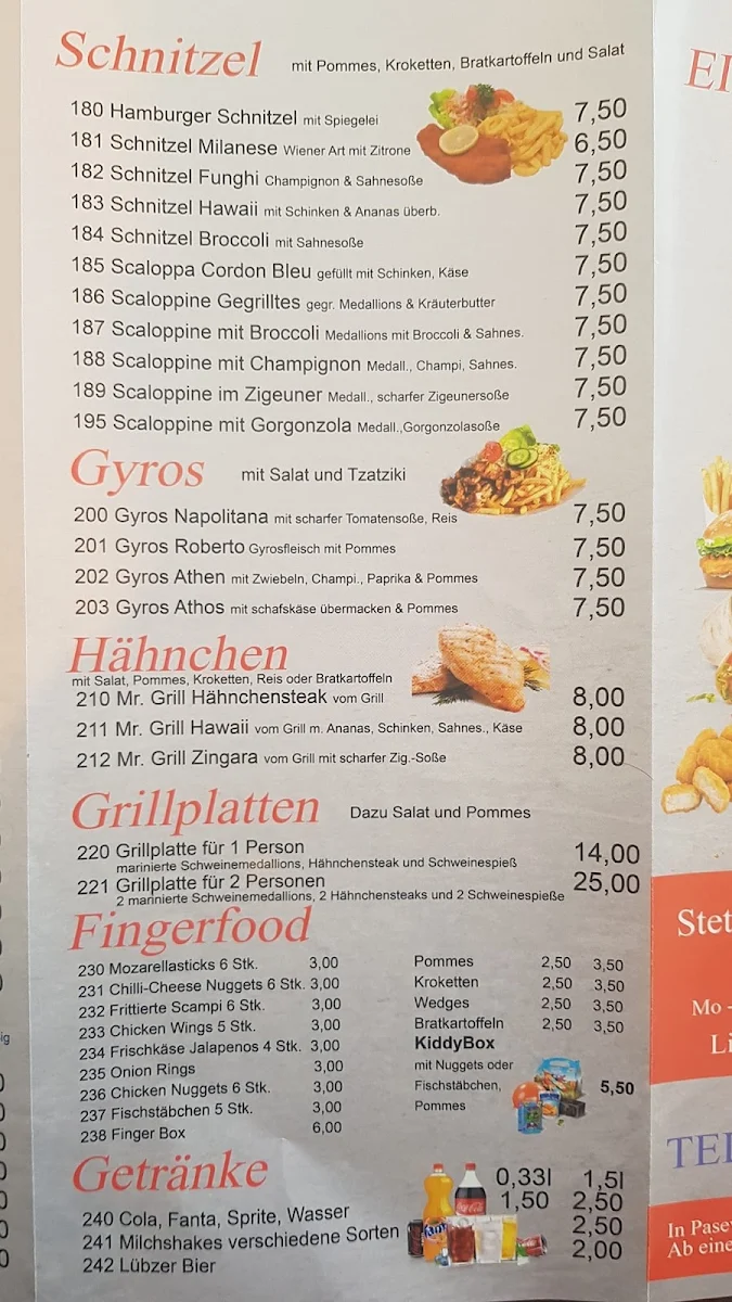 Speisekarte photo 3