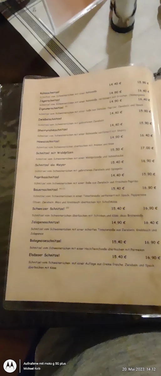 Speisekarte photo 5