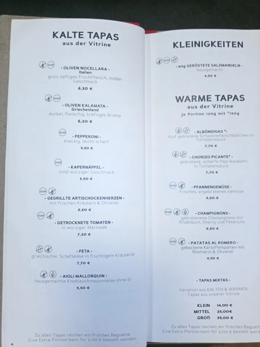 Speisekarte photo 2