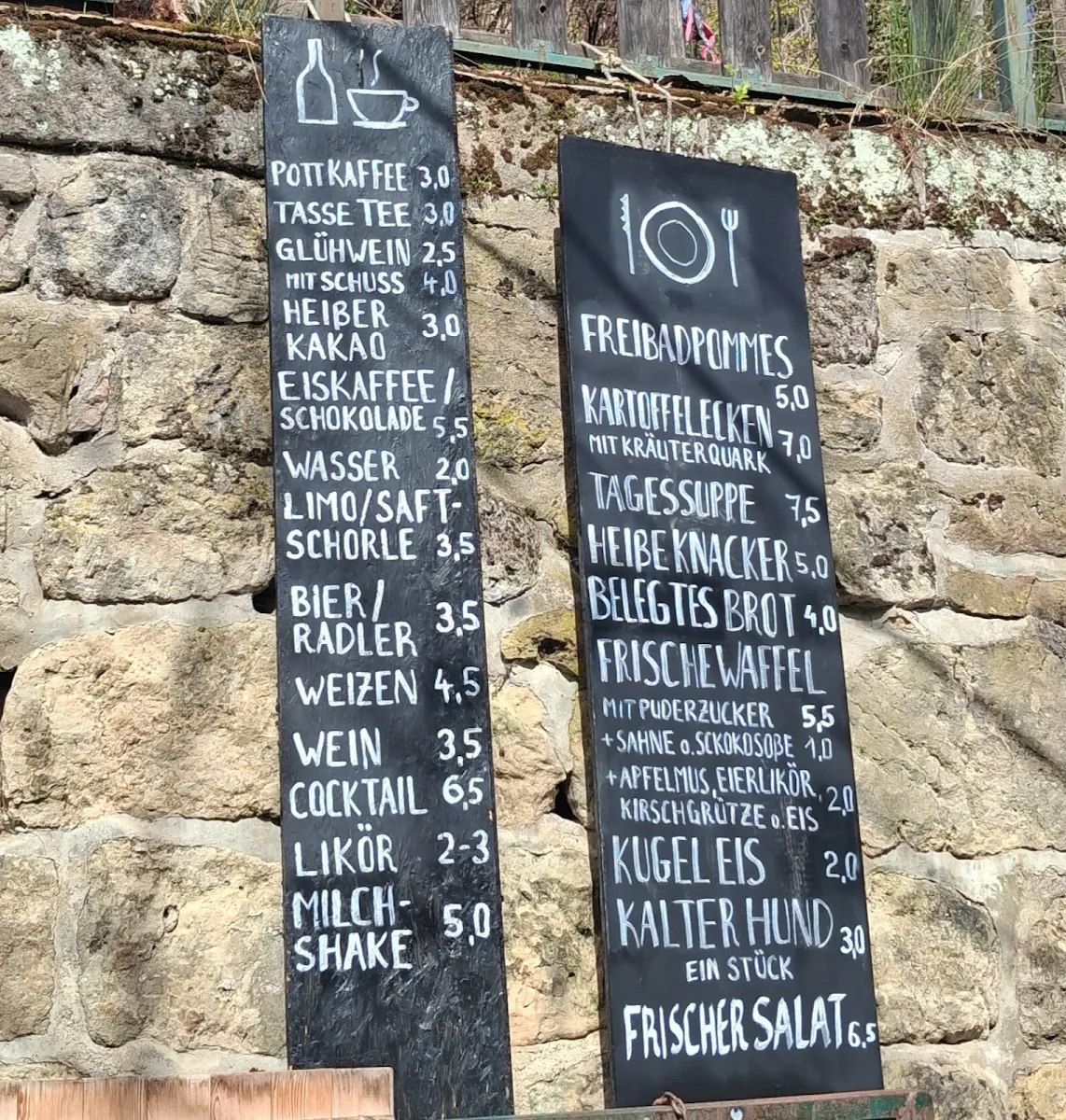 Speisekarte, Puki & Schmorle - Essen, Trinken, Wohlfühlen