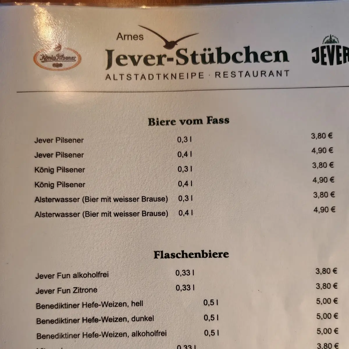 Speisekarte photo 1