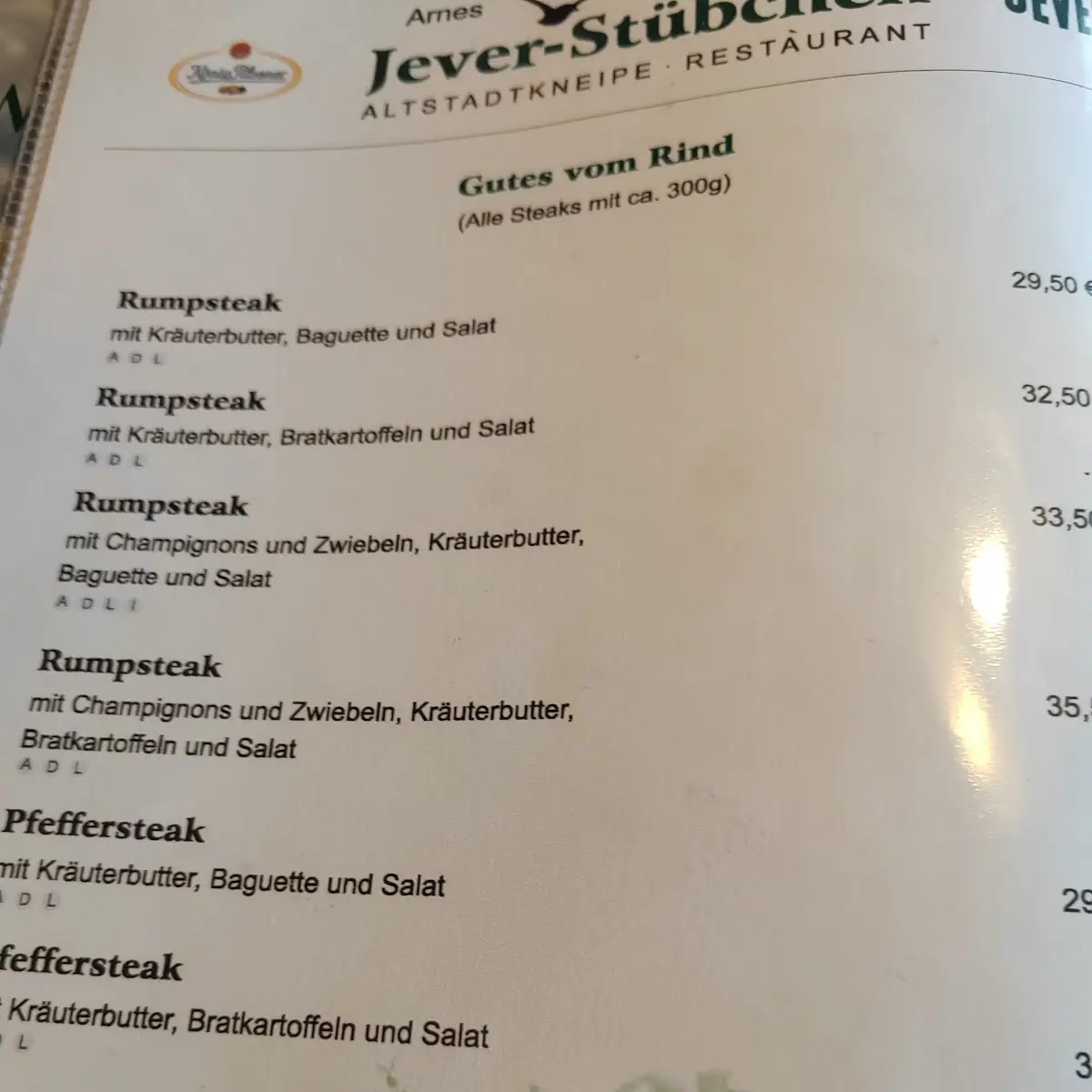 Speisekarte photo 2