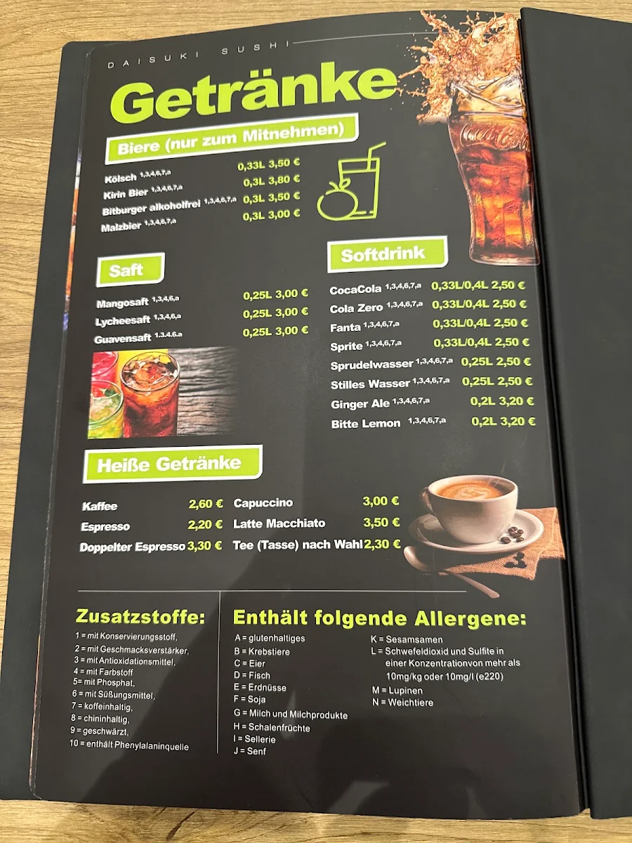 Speisekarte photo 1